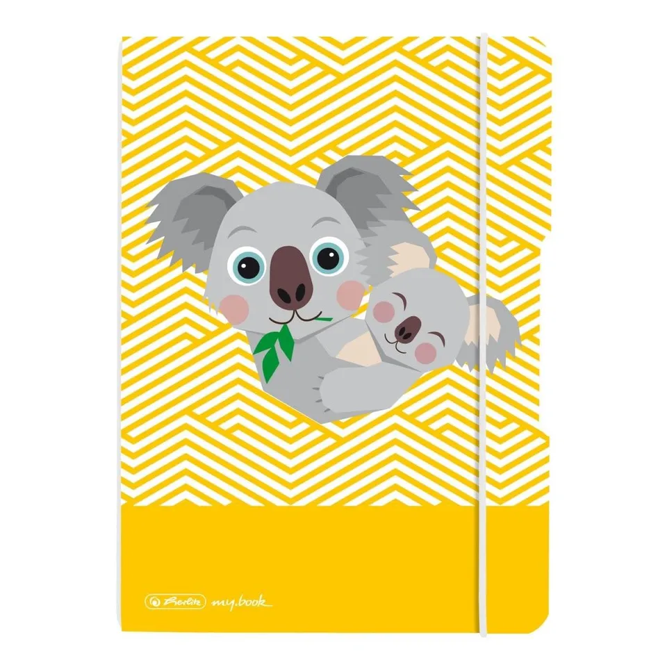 herlitz-my-book-flex-notizheft-a5-punktiert-40-blatt-motiv-cute-animals-koala image 1
