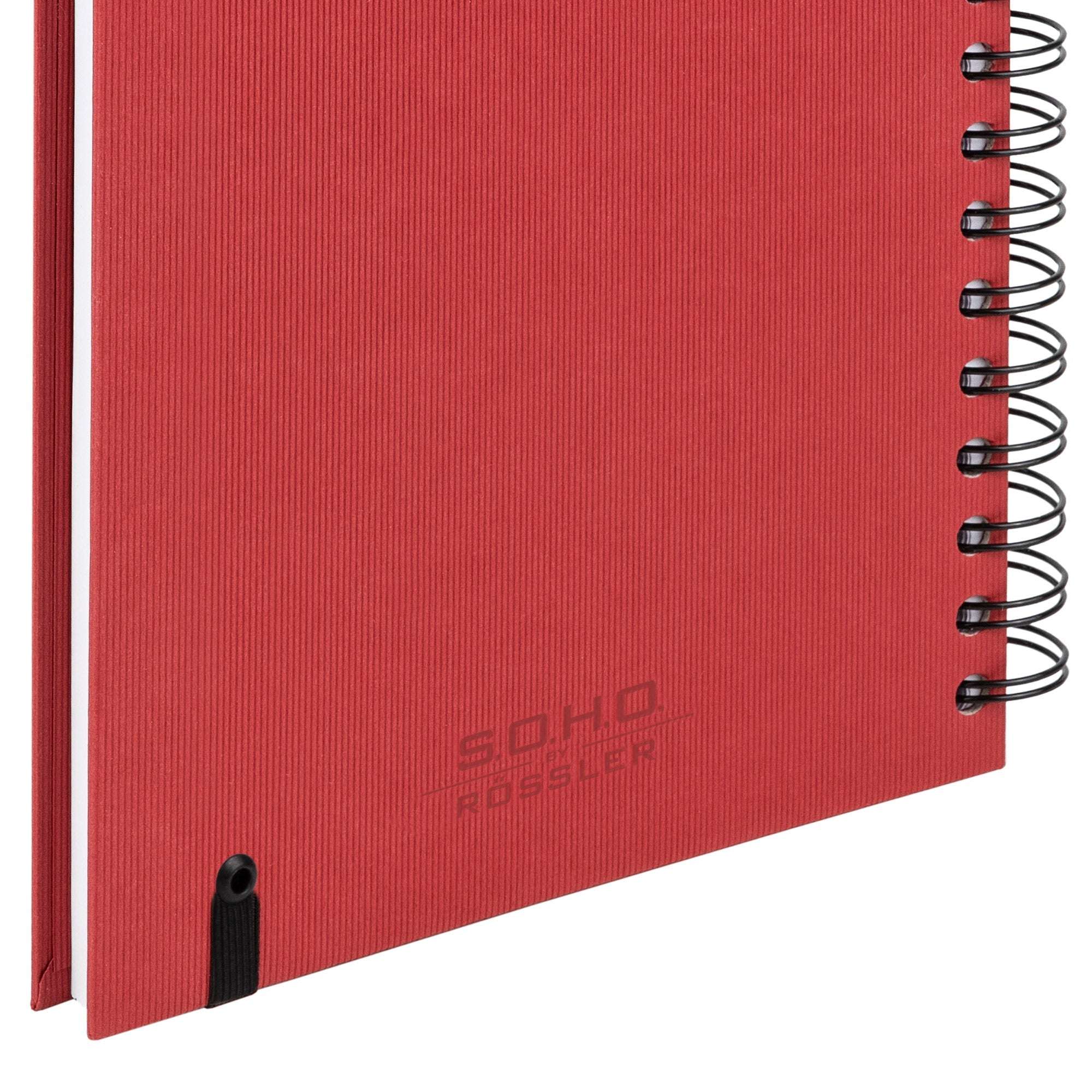 r-ssler-s-o-h-o-notizbuch-a5-hardcover-blanko-mit-gummizug-rot image 8