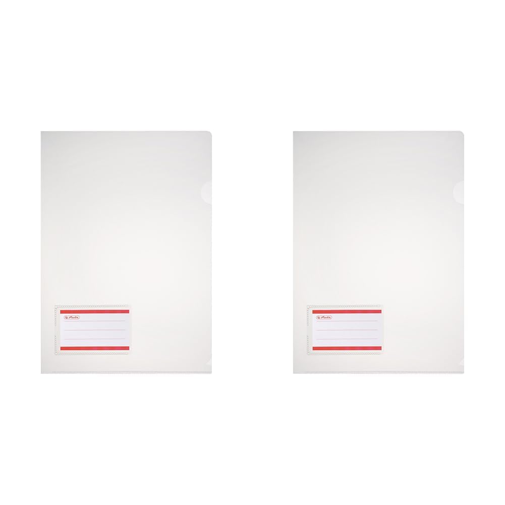 herlitz-stabile-aktenh-lle-dokumentenh-lle-a4-mit-etikett-0-18-mm-transparent image 4