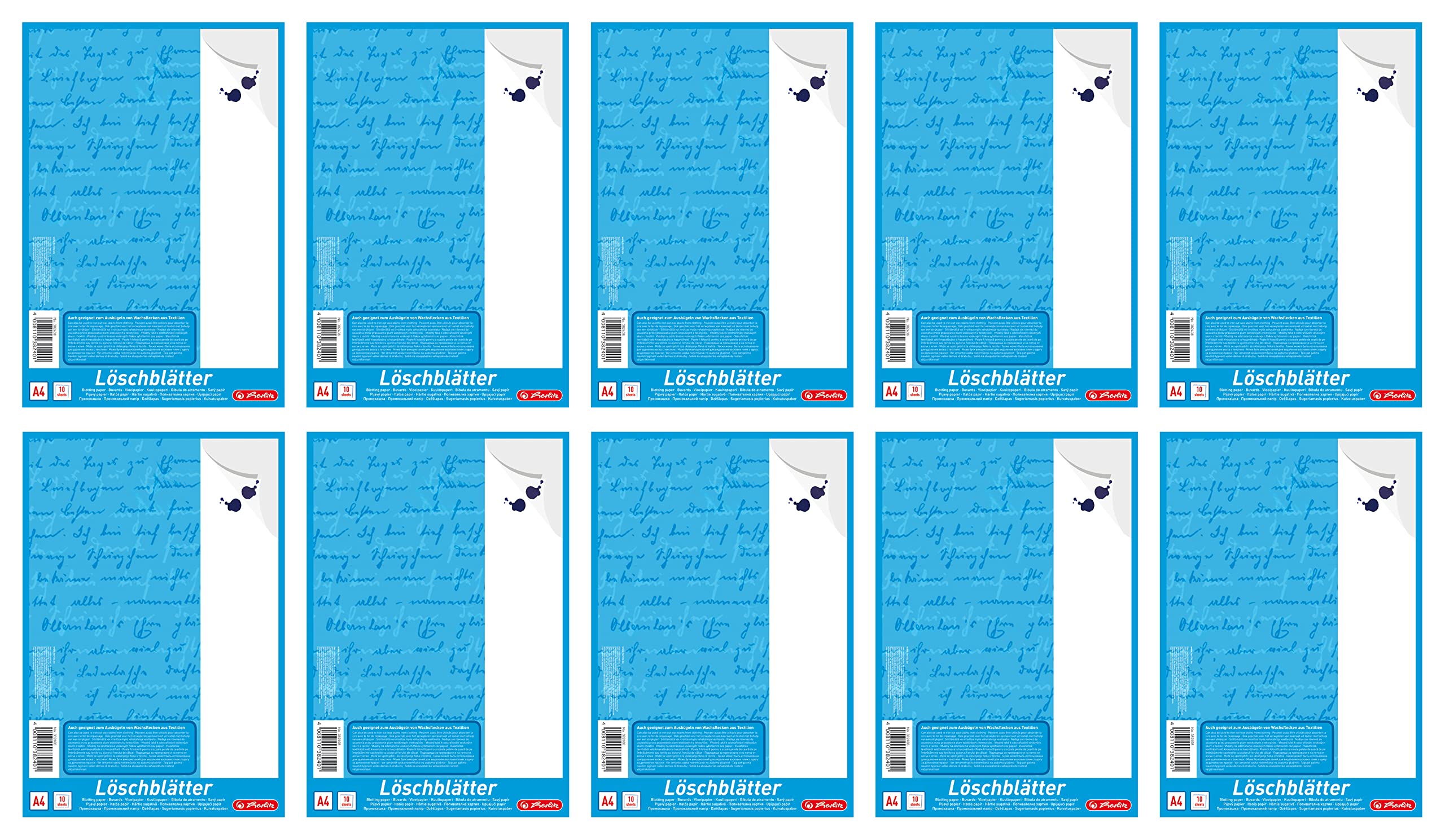 herlitz-l-schblattblock-a5-10-blatt-wei-80-g-m-10er-pack image 1