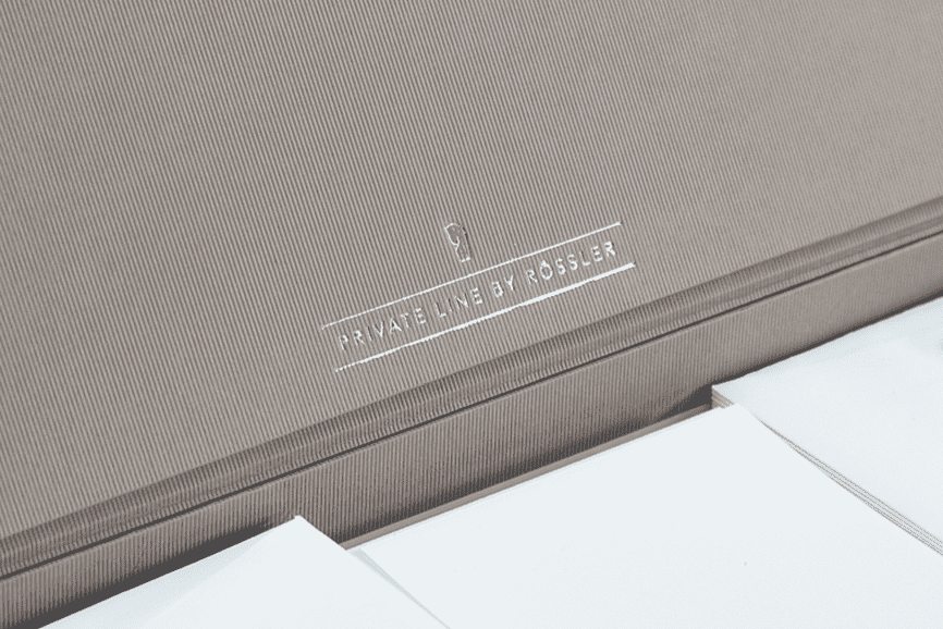 r-ssler-private-line-briefpapier-kassette-personalisierbar-60-blatt-creme-taupe image 5