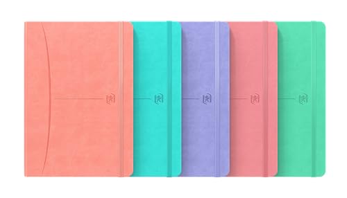 oxford-signature-notizbuch-a5-kariert-hardcover-kunstleder-160-seiten-5-pastellf image 8