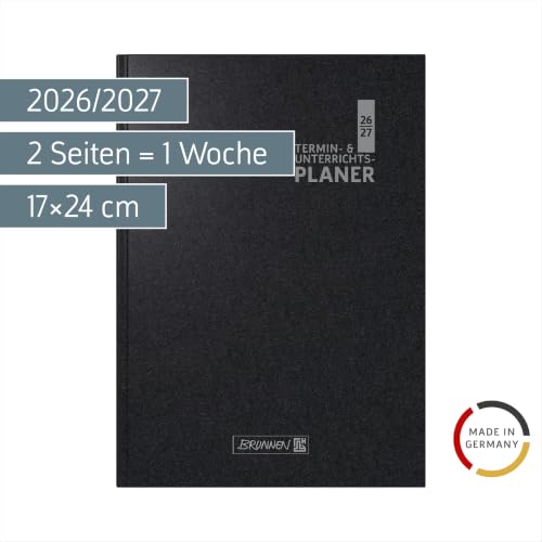 brunnen-termin-unterrichtsplaner-2026-2027-a5-schwarz image 5