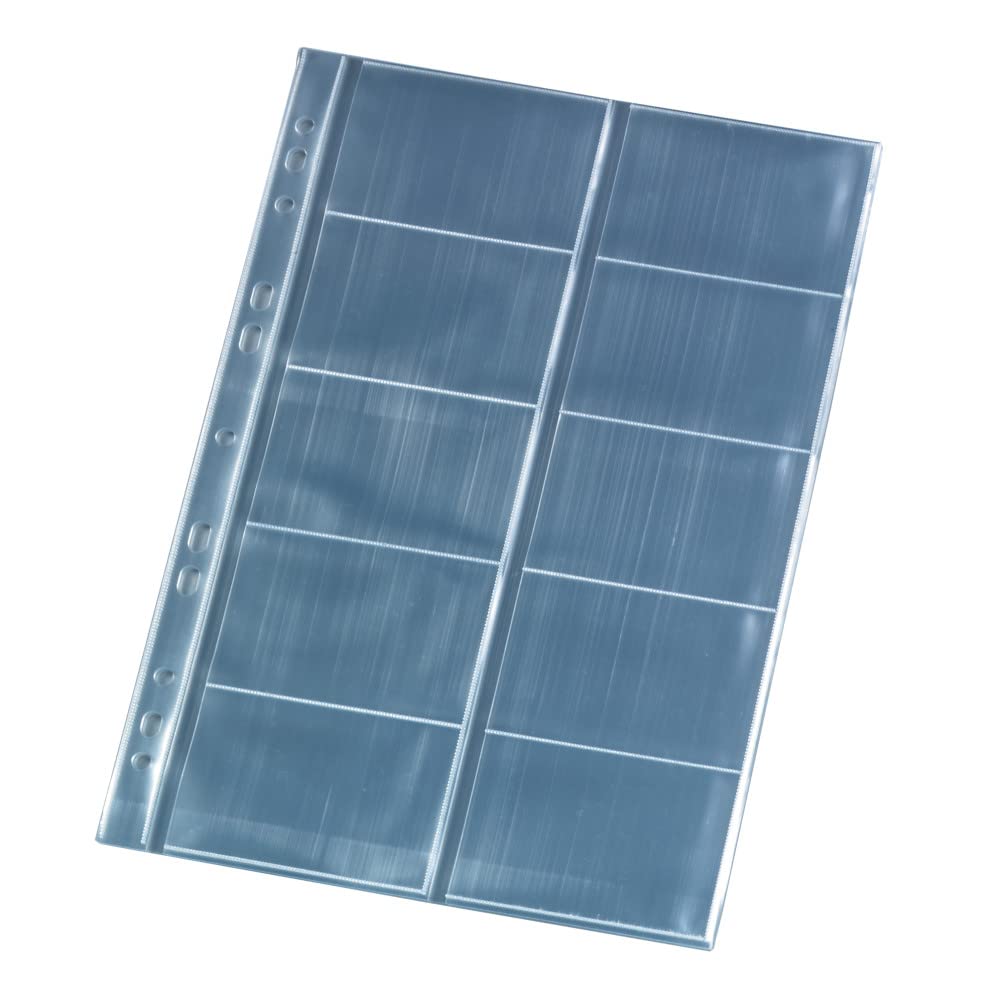 herlitz-5894209-visitenkartenh-lle-a4-mit-10-f-chern-glasklar-10-st-ck image 2