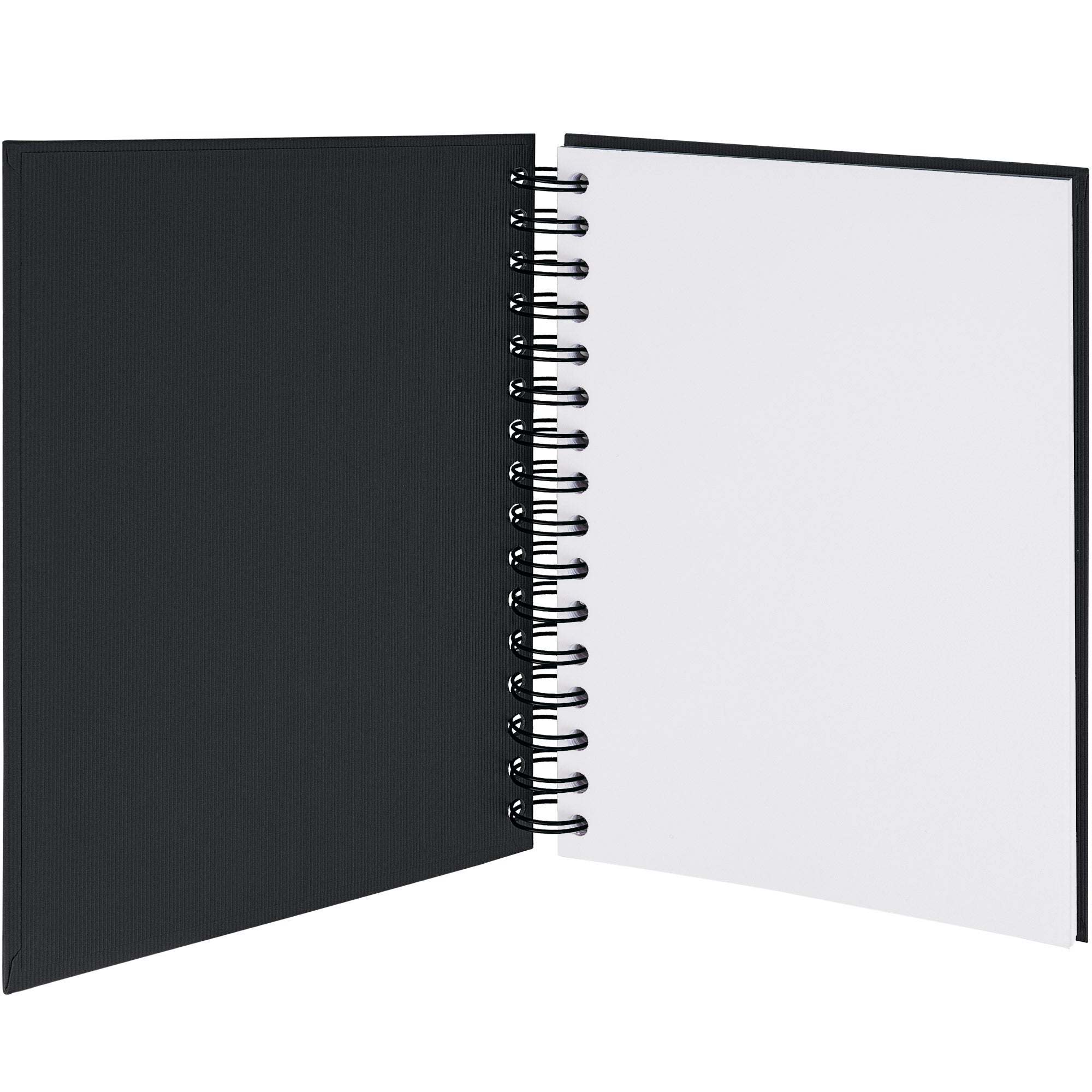 r-ssler-s-o-h-o-notizbuch-a5-hardcover-blanko-mit-gummizug-schwarz image 3