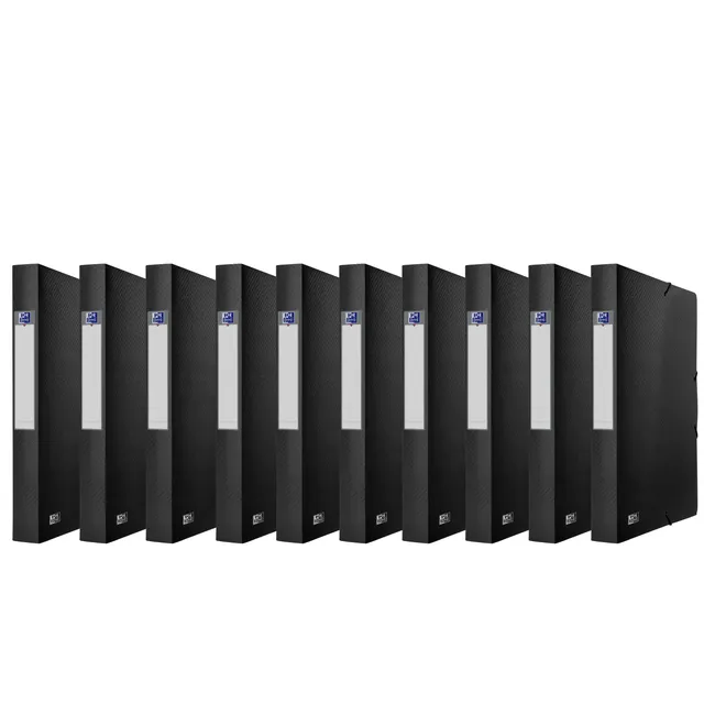 oxford-urban-sammelbox-a4-4-cm-r-cken-kunststoff-schwarz-10-st-ck image 1
