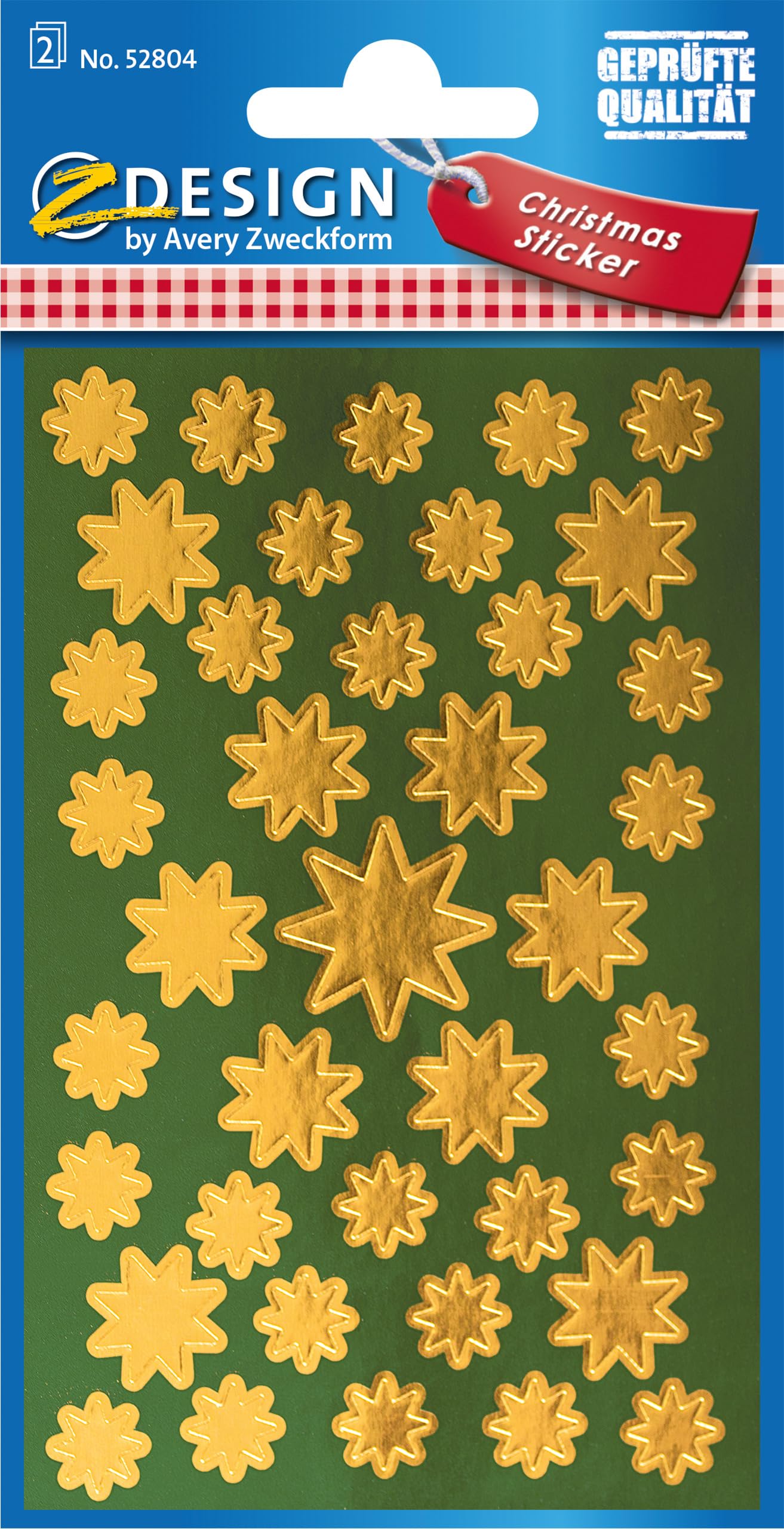 avery-zweckform-52801-weihnachts-sticker-sterne-gold-30-st-ck image 7