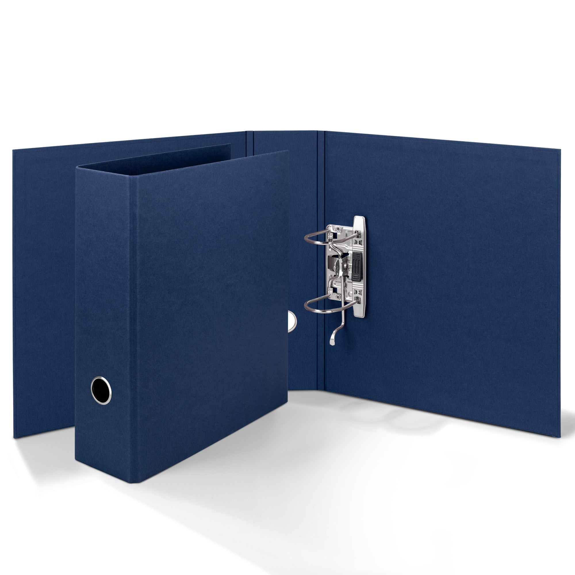 r-ssler-s-o-h-o-ordner-breit-a4-8-5cm-rippenpr-gung-navy-blau image 2