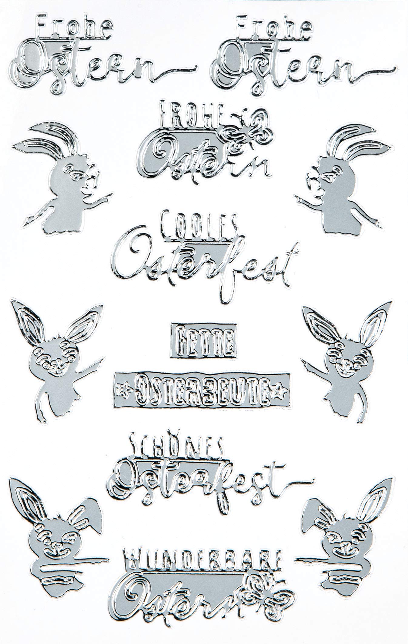 avery-zweckform-z-design-39187-ostersticker-silber-13-selbstklebende-3d-dekoetik image 1