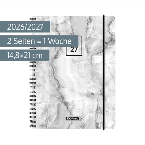 brunnen-sch-lerkalender-2026-2027-grey-marble-a5-kunststoff-2-seiten-1-woche-2 image 8