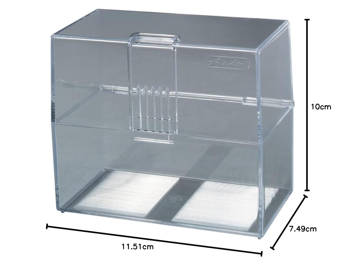 herlitz-karteikasten-a7-transparent-aus-kunststoff-1-st-ck image 4