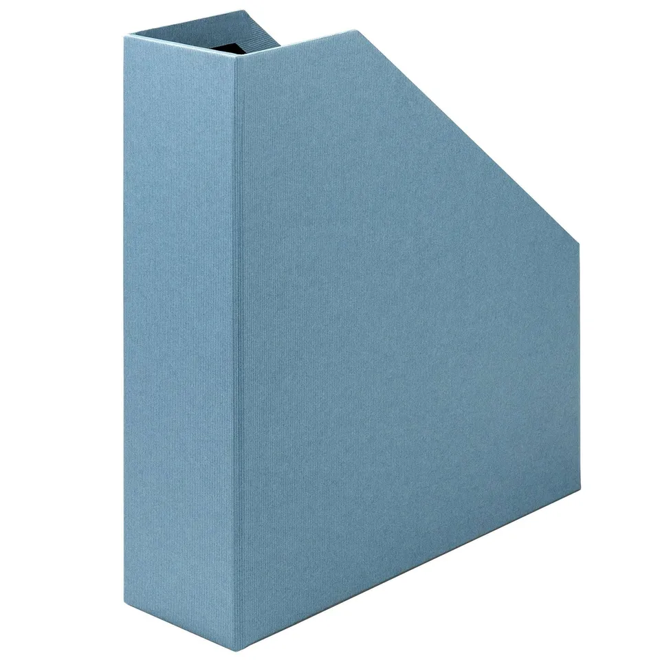 r-ssler-s-o-h-o-stehsammler-a4-zeitschriftensammler-denim-blau image 1