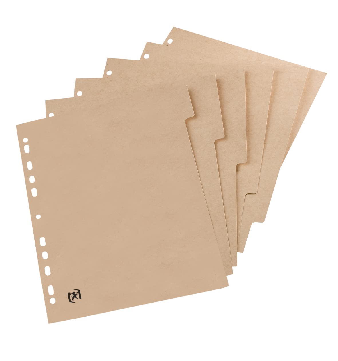 oxford-register-touareg-din-a4-6-teilig-recycling-kraftkarton-beige image 1