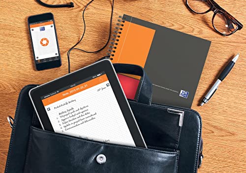 oxford-meetingbook-b5-liniert-160-seiten-mit-gummizugmappe-und-3-einschlagklappe image 4