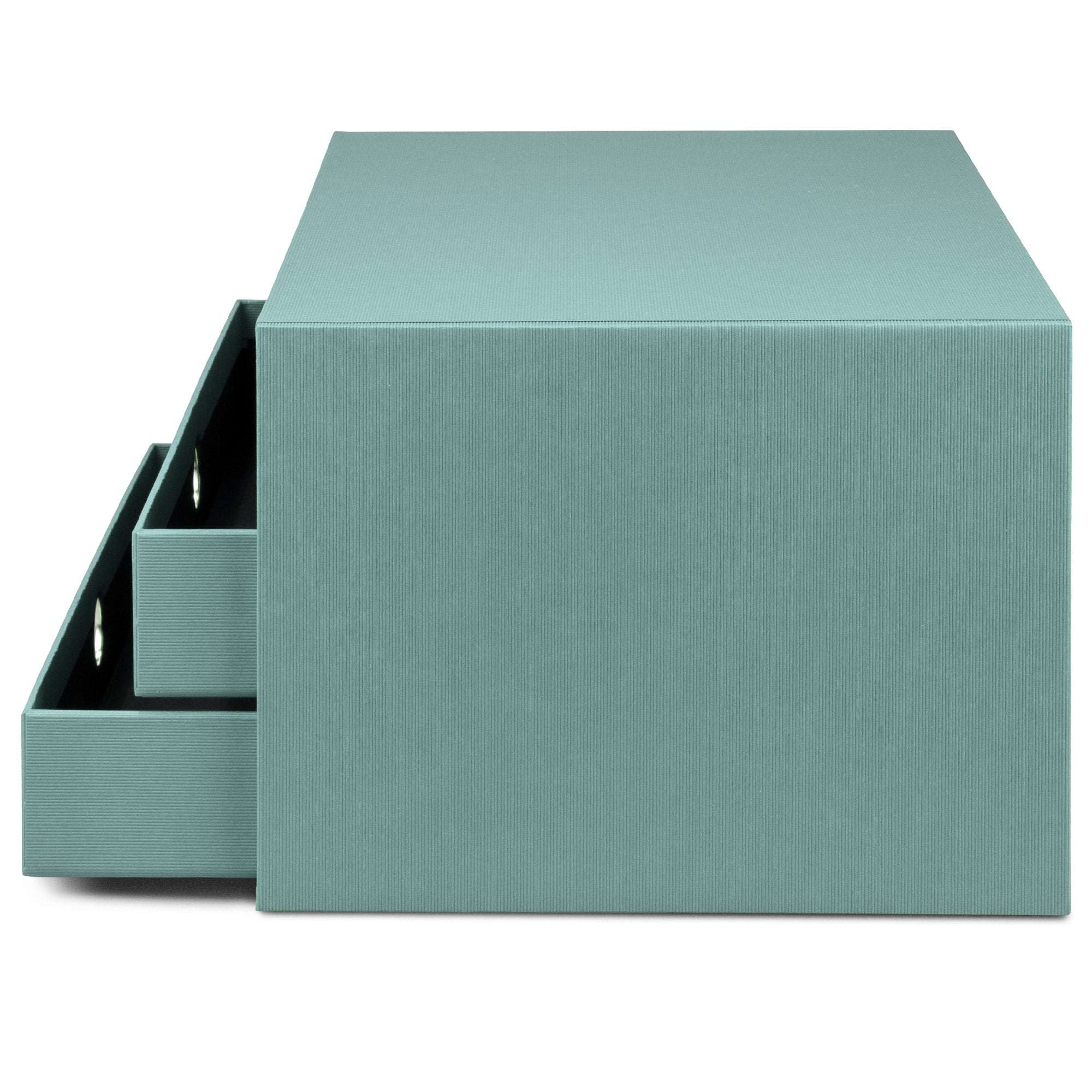 r-ssler-s-o-h-o-schubladenbox-a4-querformat-3-f-cher-opal image 3