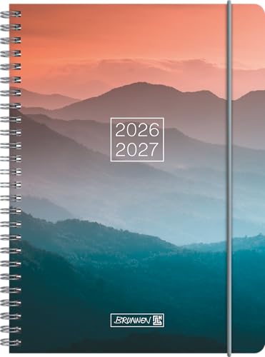 brunnen-sch-lerkalender-2026-2027-misty-sunset-a5-2-seiten-1-woche-18-monate image 7