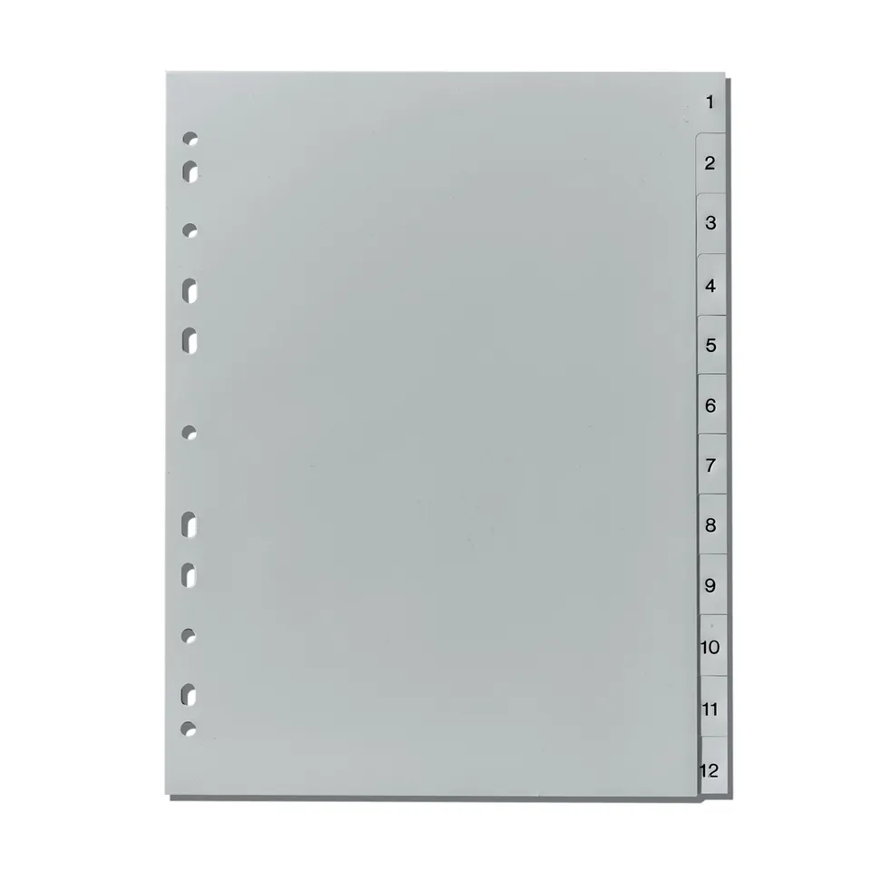 herlitz-register-a4-1-12-kunststoff-grau-eurolochung image 1