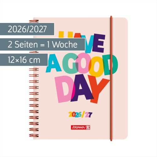 brunnen-sch-lerkalender-2026-2027-good-day-a6-hausaufgabenheft-2-seiten-1-woche image 8