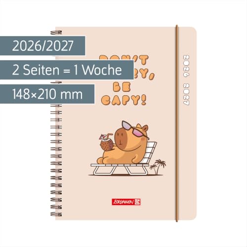 brunnen-sch-lerkalender-2026-2027-capy-a5-kunststoff-2-seiten-1-woche image 8