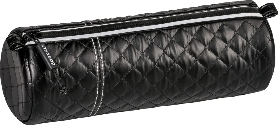 brunnen-s-maepp-puffy-bag-m-schlamperm-ppchen-schwarz-steppjacken-optik-reflekti image 1