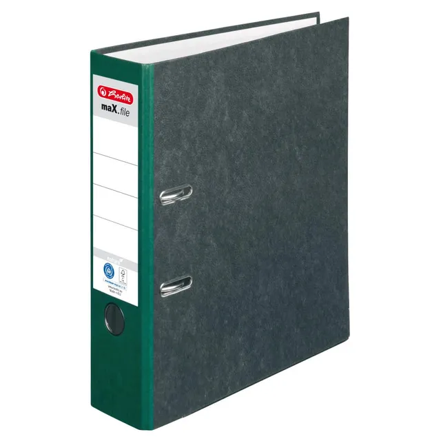 herlitz-ordner-max-file-nature-a4-8-cm-r-cken-wolkenmarmor-gr-n-20-st-ck image 1