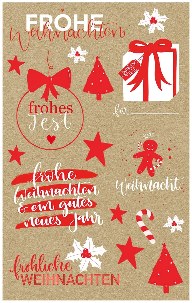 avery-zweckform-52292-weihnachtsaufkleber-w-nsche-xmas-rot-wei-22-sticker image 1