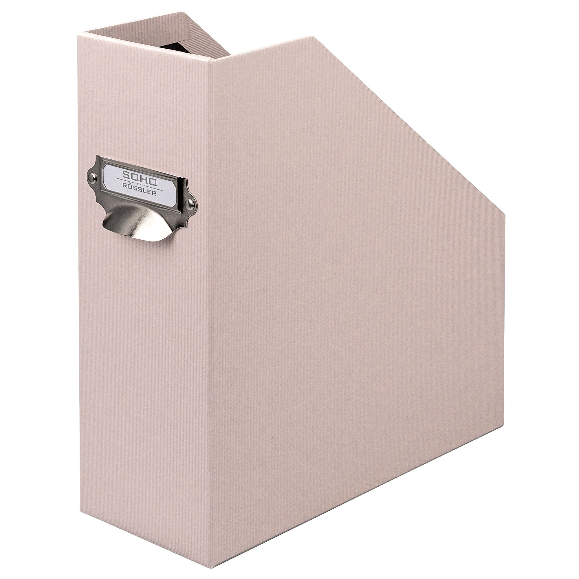 r-ssler-s-o-h-o-stehsammler-a4-zeitschriftensammler-mit-griff-powder-rosa image 1