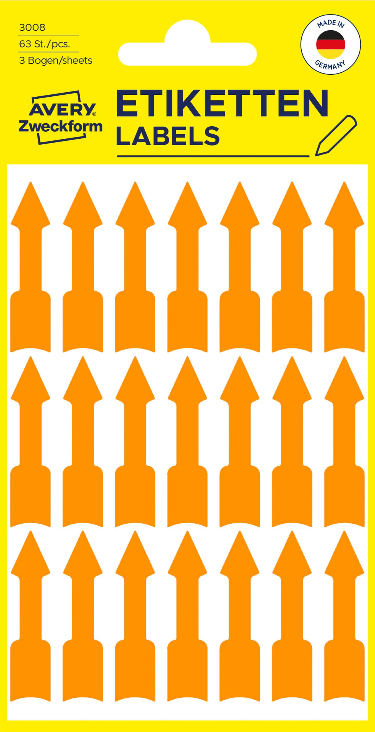 avery-zweckform-3008-pfeiletiketten-39x9mm-63-st-ck-neon-orange image 5