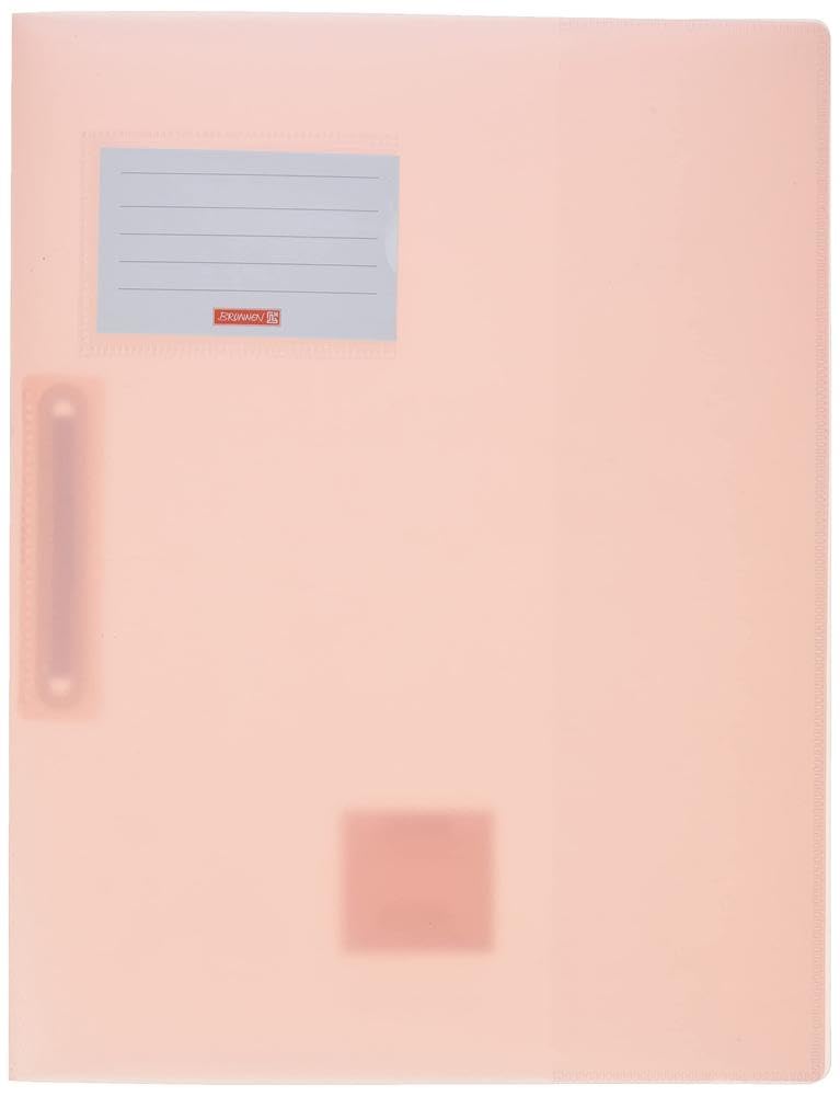 brunnen-schnellhefter-fact-a4-kunststoff-pastell-rosa image 1
