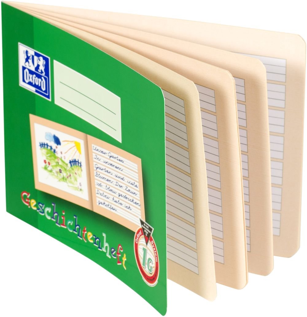 oxford-geschichtenheft-a5-quer-lineatur-1g-1-klasse-10-st-ck-gr-n image 5