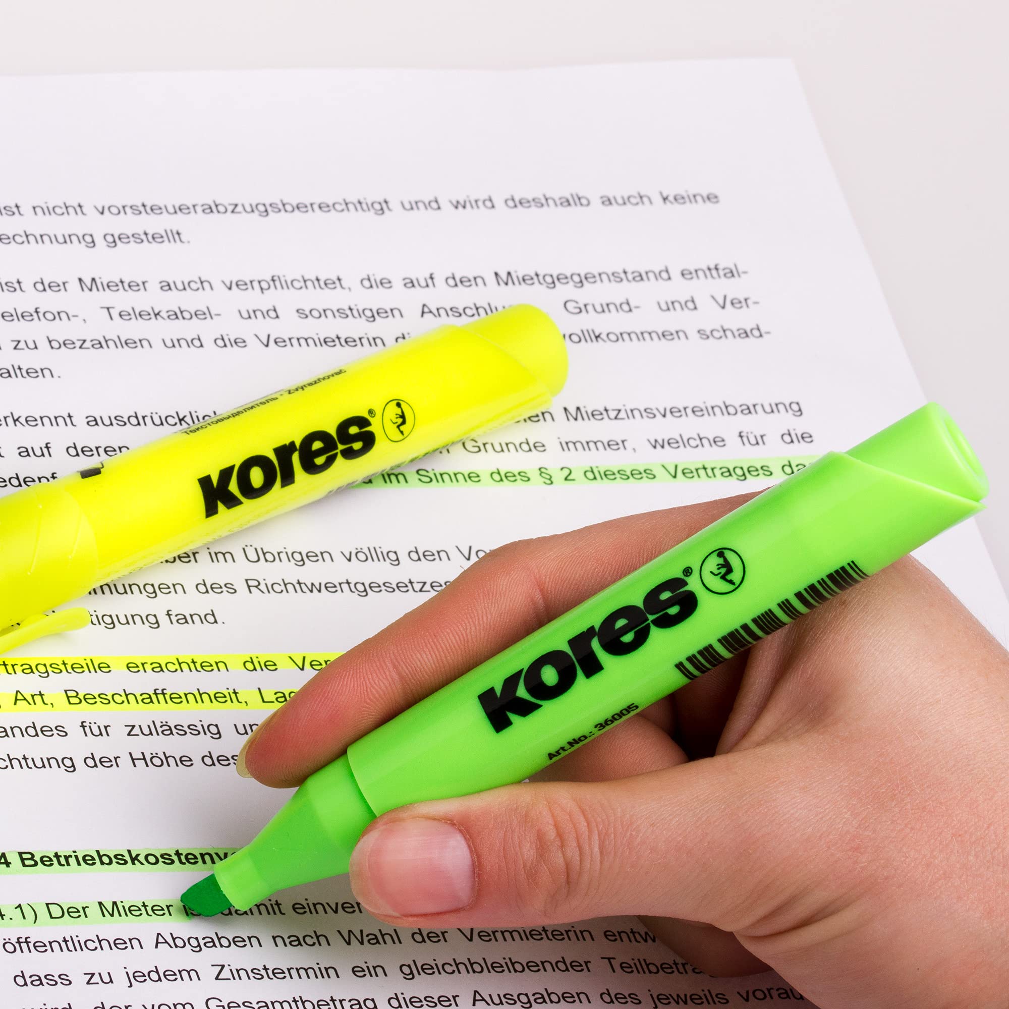 kores-high-liner-textmarker-keilspitze-gr-n-12-st-ck image 4
