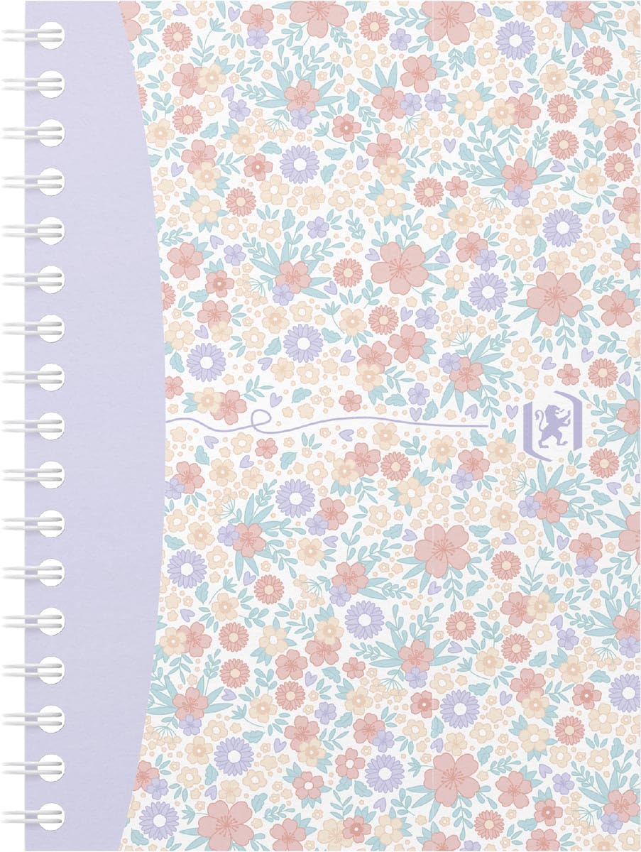 oxford-spiral-notizbuch-a6-floral-kariert-100-seiten-softcover-10-st-ck image 3
