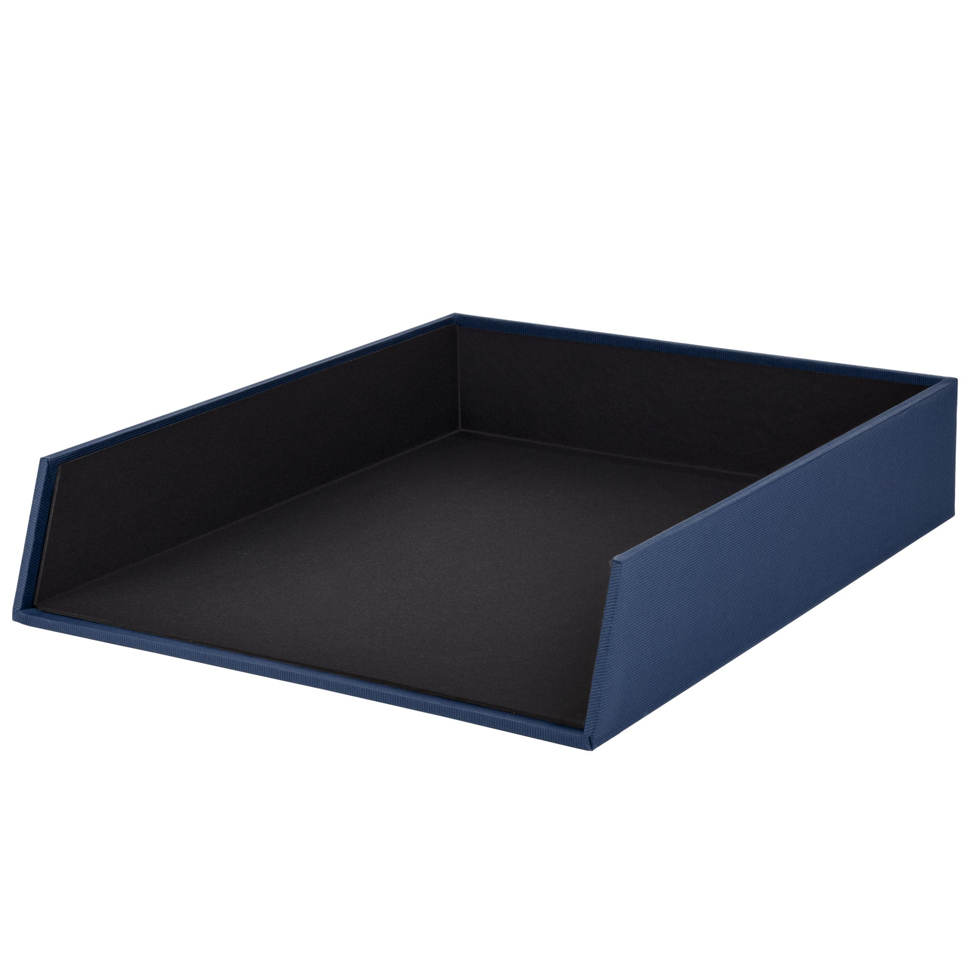 r-ssler-s-o-h-o-ablagekorb-briefablage-a4-navy-blau-stapelbar image 1