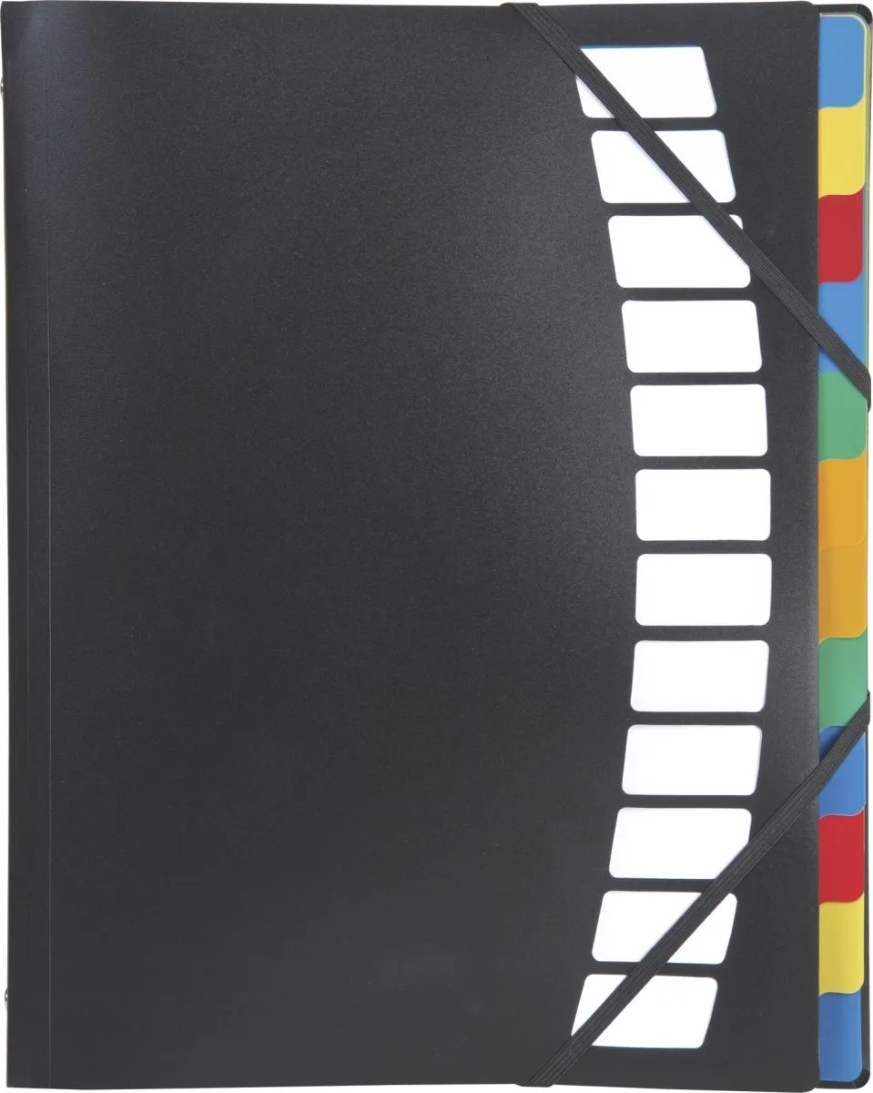 brunnen-ordnungsmappe-a4-12-teilig-polypropylen-mit-gummizug image 1