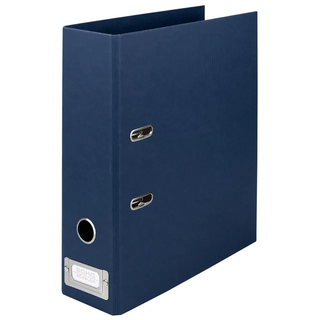 r-ssler-s-o-h-o-ordner-breit-a4-8cm-mit-metall-r-ckenschild-navy-blau image 1