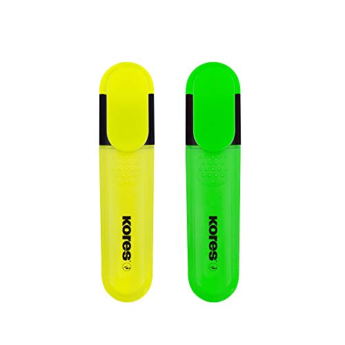 kores-bright-liner-tm36121-textmarker-2er-set-gelb-gr-n image 7