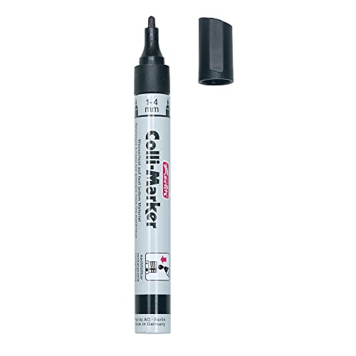 herlitz-permanentmarker-schwarz-keilspitze-1-4-mm-im-aluminiumgeh-use image 5