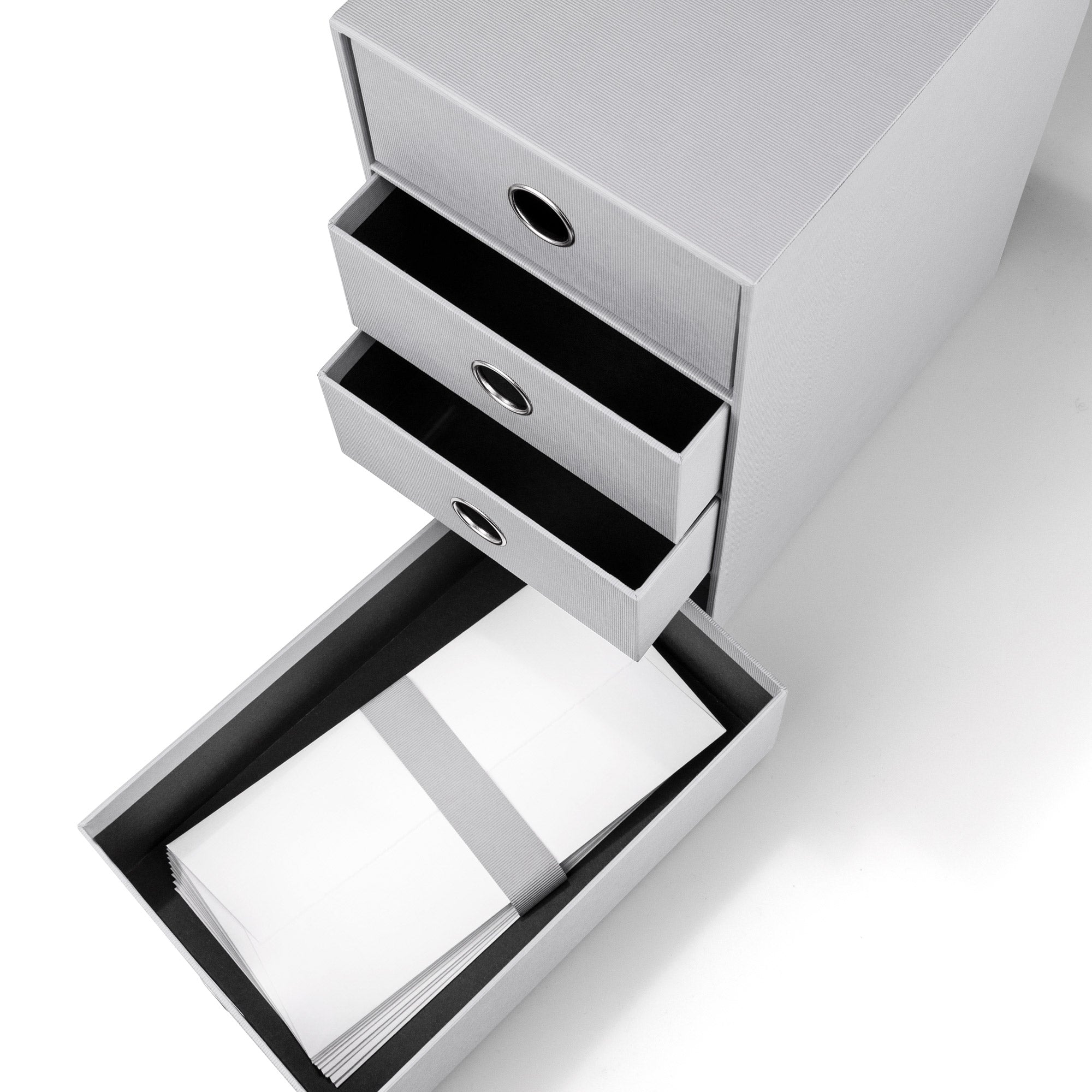r-ssler-s-o-h-o-schubladenbox-a5-din-lang-4-f-cher-stone-grau image 4