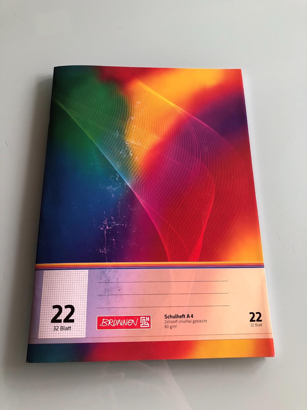 Solides Heft für Mathe