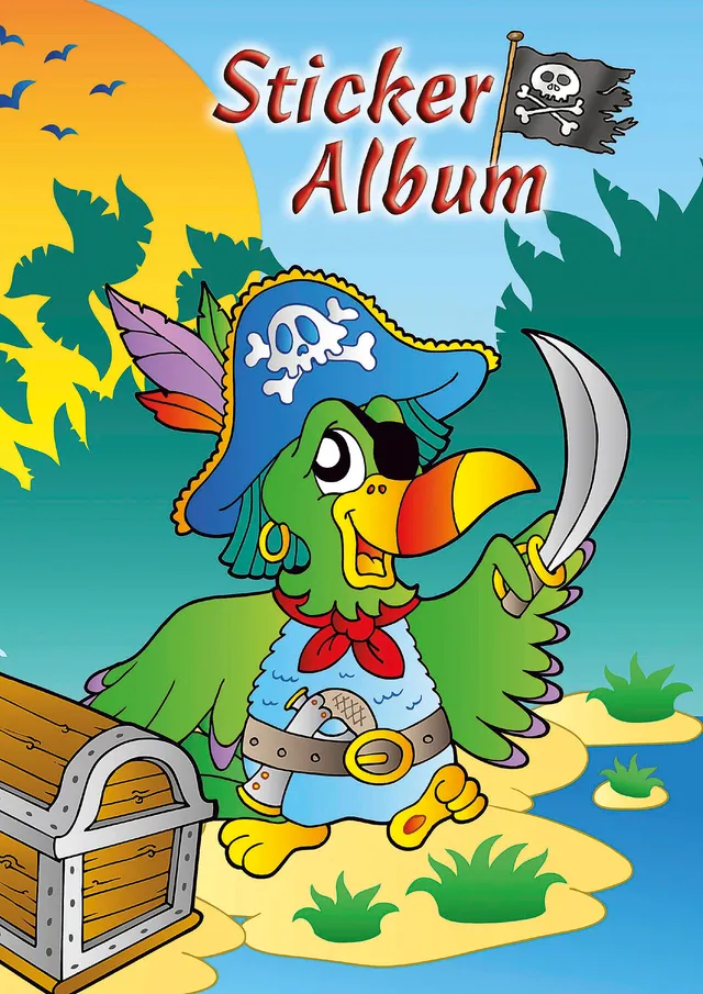 avery-zweckform-57799-stickeralbum-pirat-a5-16-seiten-silikonpapier image 1