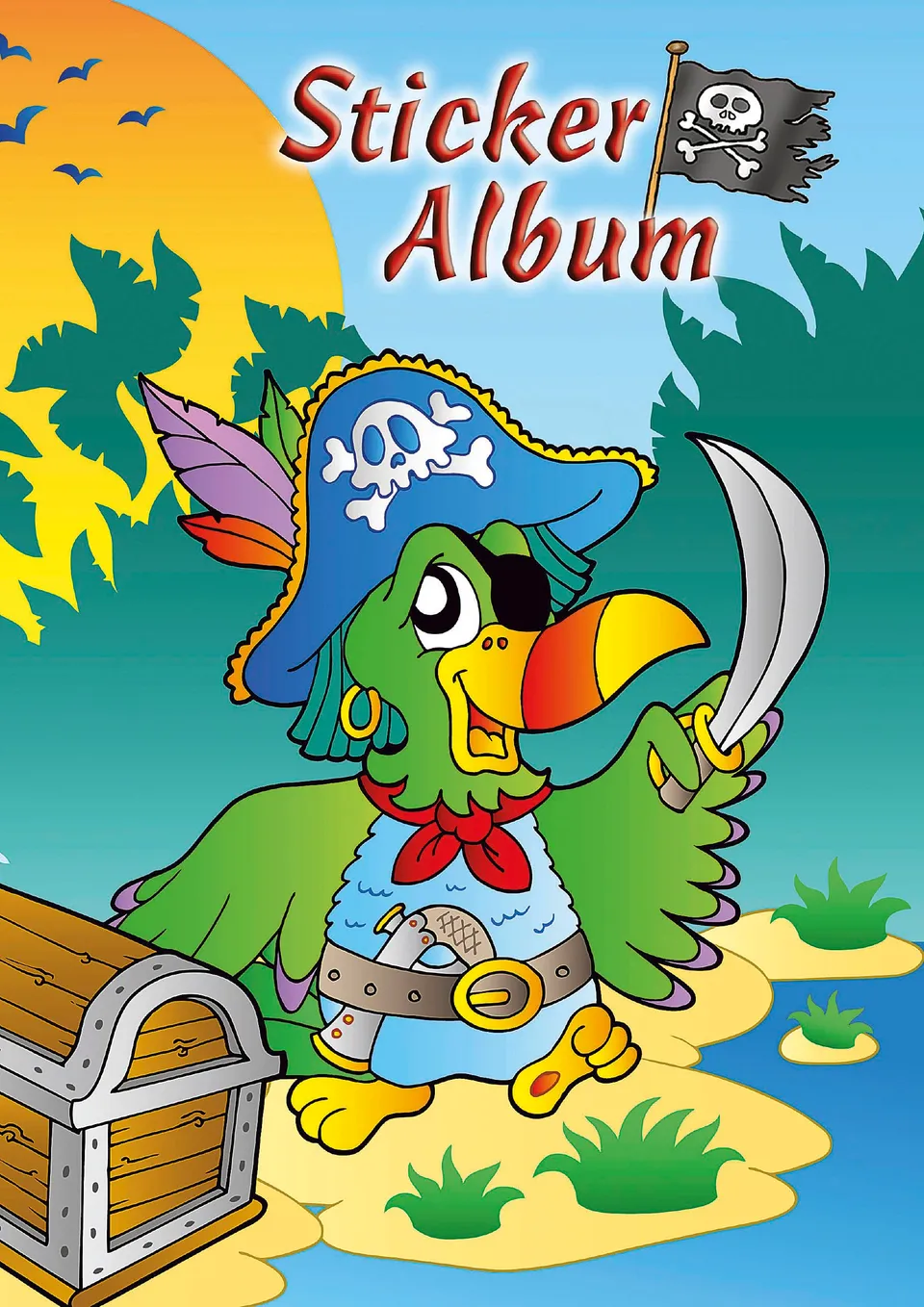 avery-zweckform-57799-stickeralbum-pirat-a5-16-seiten-silikonpapier image 1