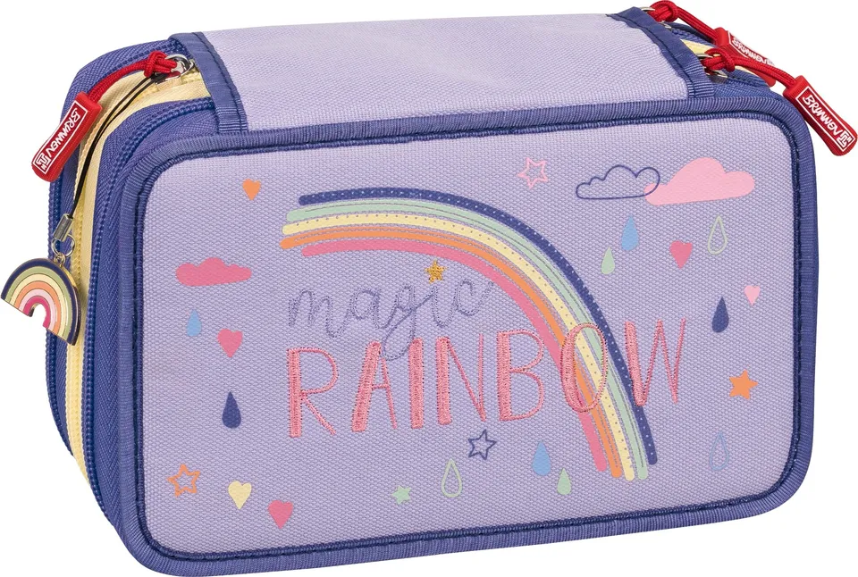 brunnen-xxl-sch-ler-etui-3-magic-rainbow-best-ckt-19-5-x-13-5-x-7-cm image 1