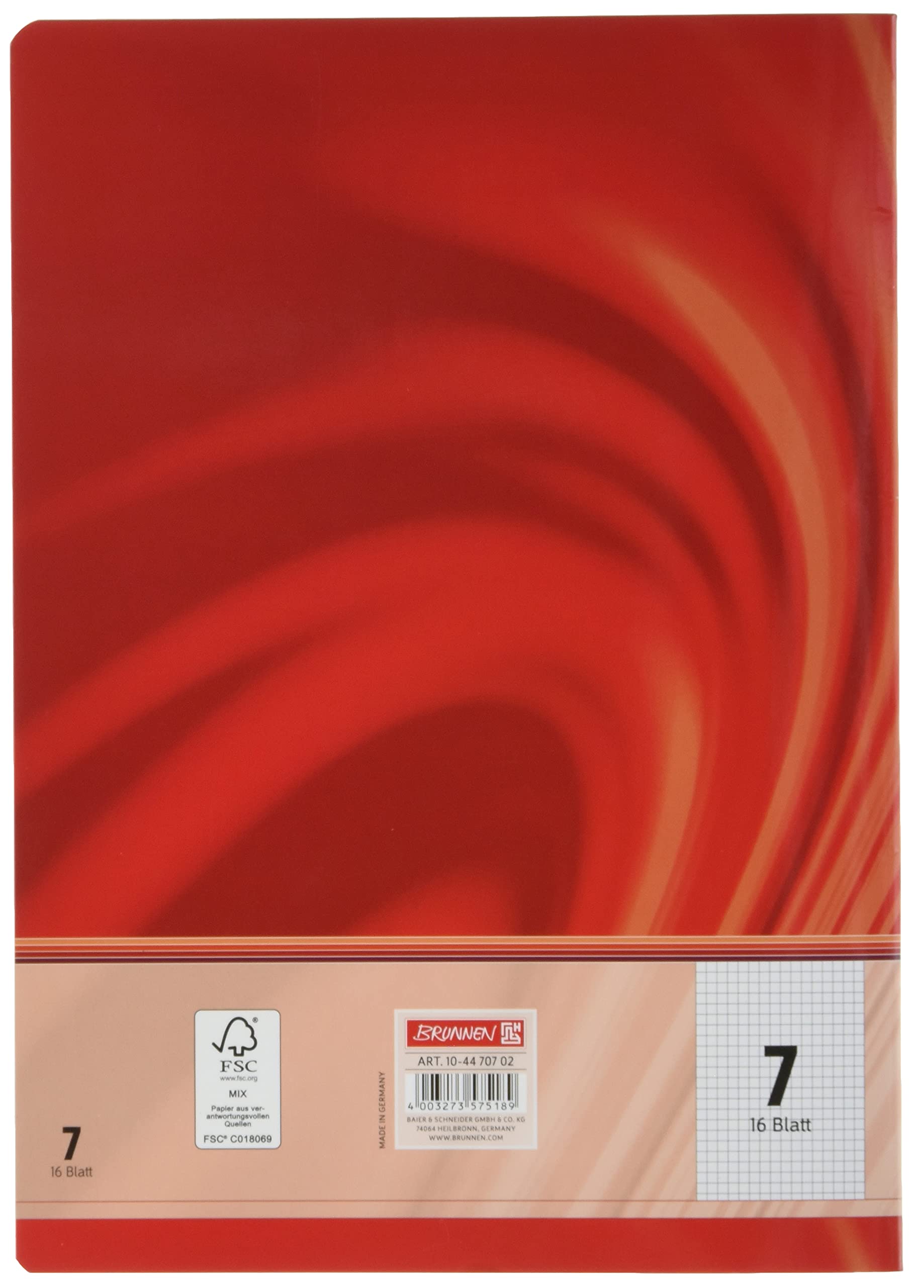 brunnen-schulheft-a4-vivendi-104470702-lineatur-7-kariert-16-blatt image 2