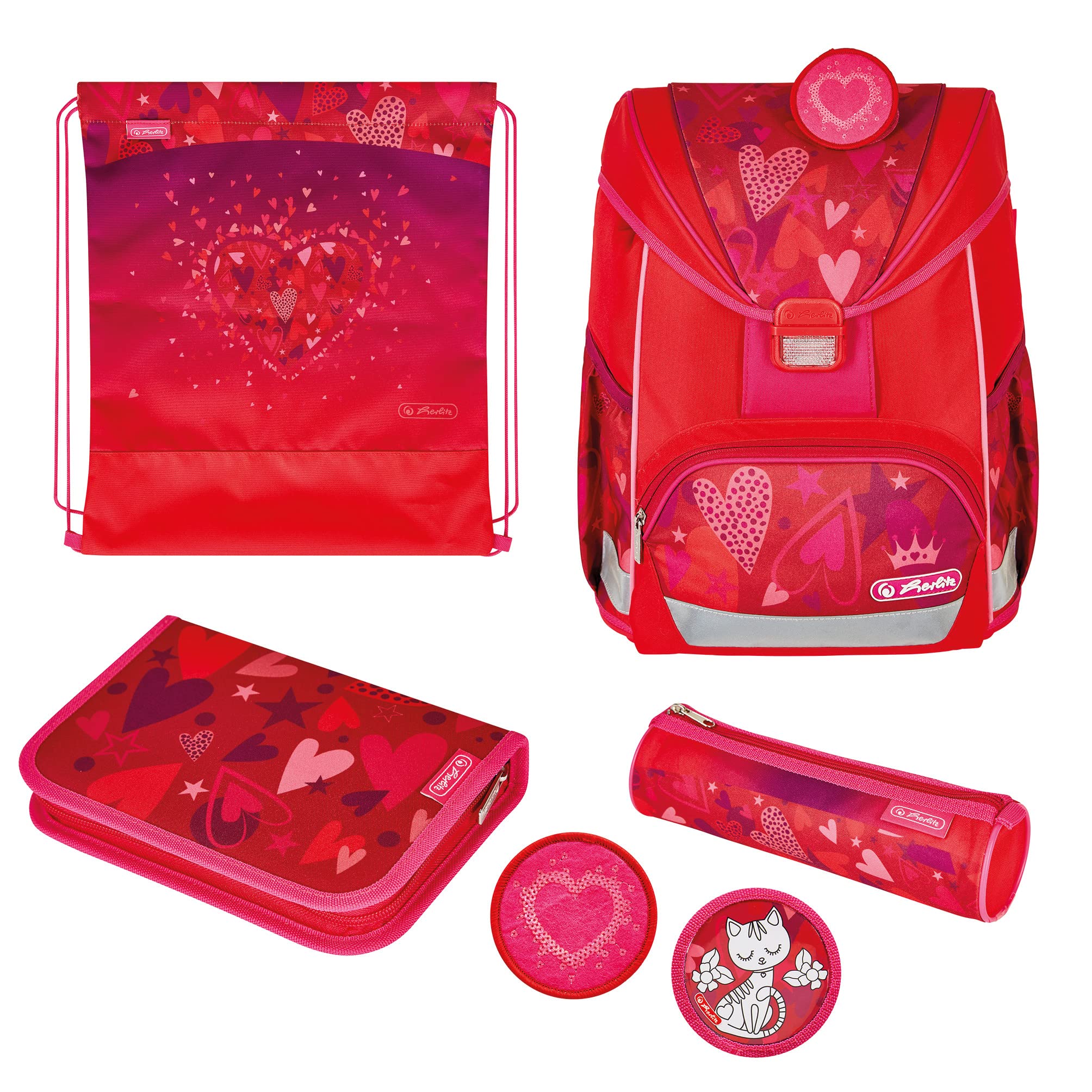 herlitz-schulranzen-ultralight-plus-sweet-hearts-36x28x21-cm image 1