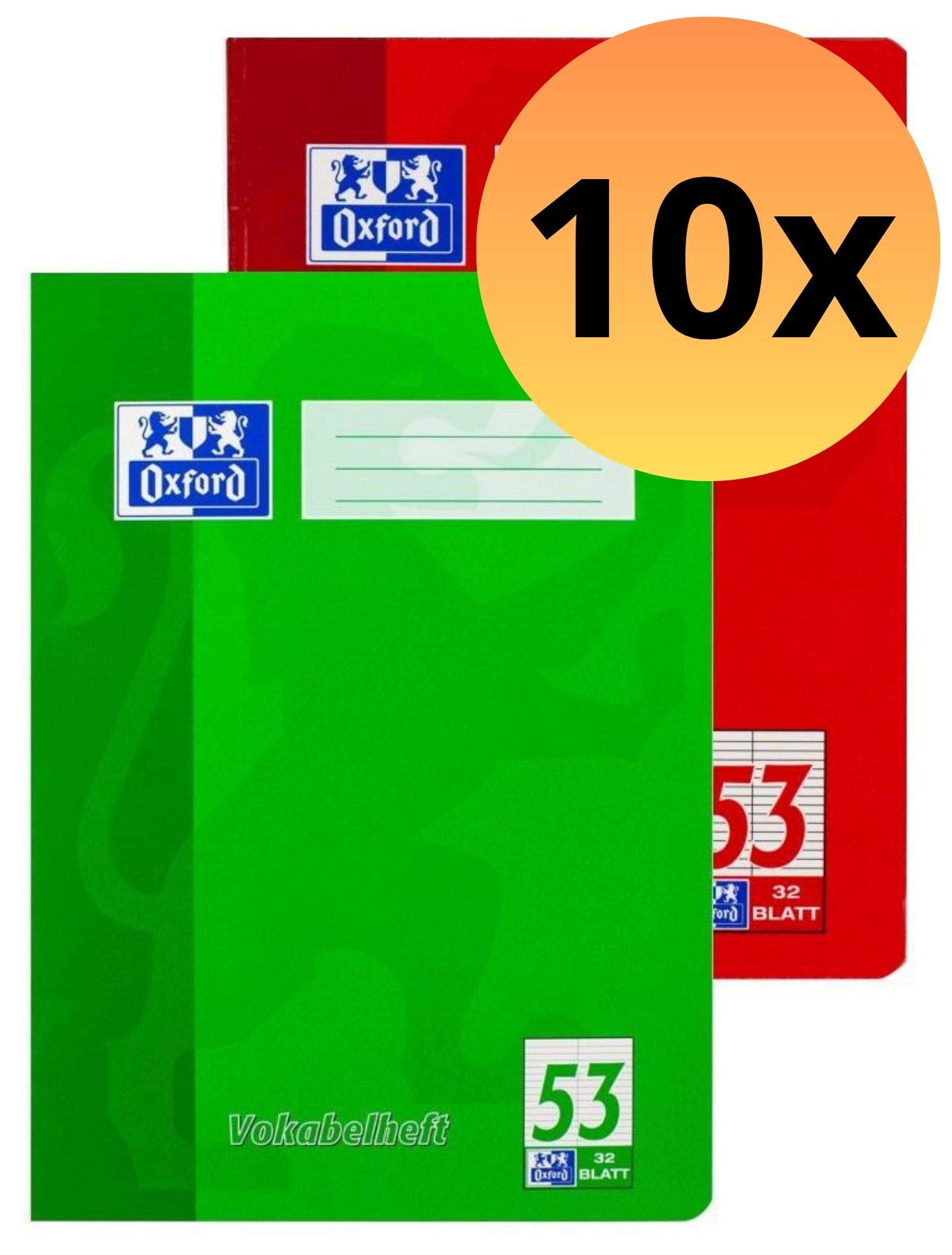 oxford-vokabelheft-a4-2-spalten-32-blatt-hefth-lle-a4-10er-25er-pack image 2