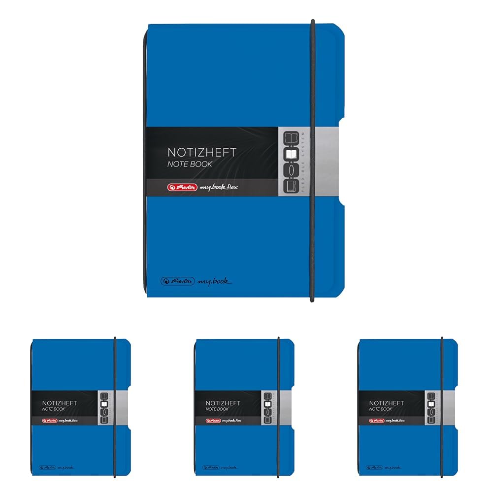 herlitz-my-book-flex-notizheft-a6-kariert-40-blatt-blaues-wechselcover image 5