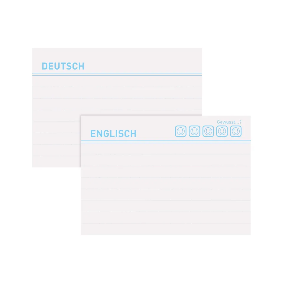 herlitz-karteikarten-a8-liniert-200-st-ck-4-farbig-wei image 1