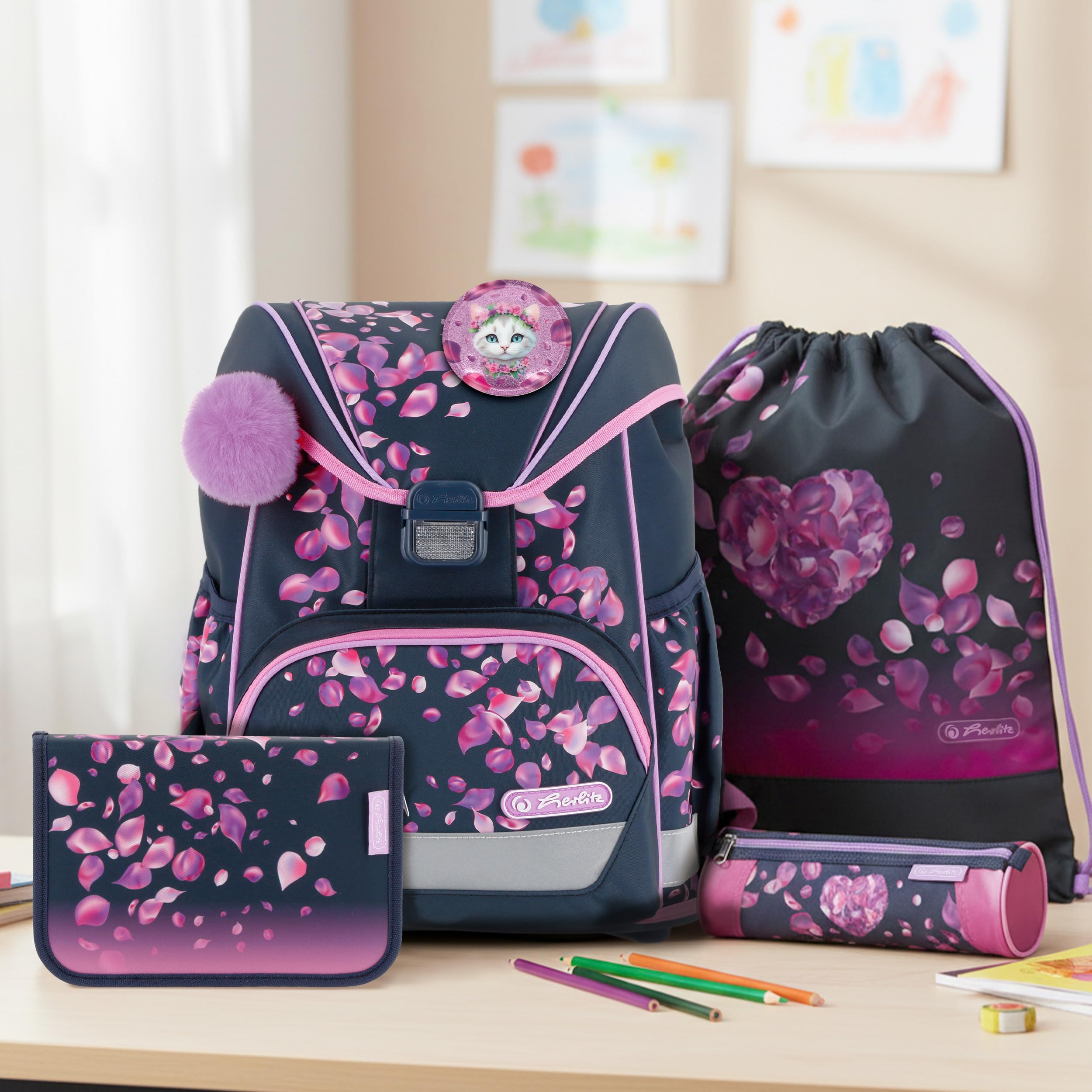 herlitz-schulranzen-set-6-teilig-ultralight-blossom-dance-1-klasse image 2