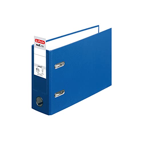 herlitz-ordner-max-file-protect-a5-quer-8-cm-r-cken-blau-10-st-ck image 4