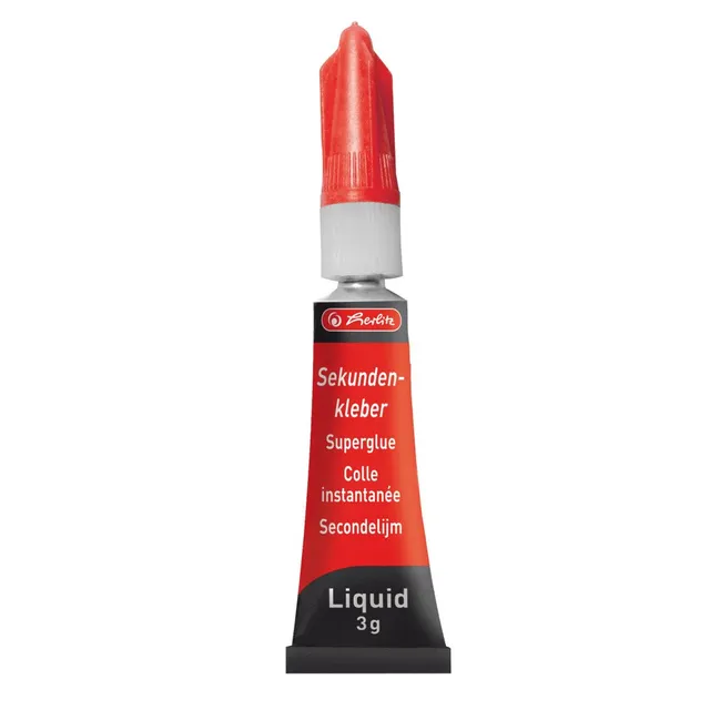herlitz-10509685-sekundenkleber-liquid-3-g-metalltube-fl-ssiger-alleskleber image 1